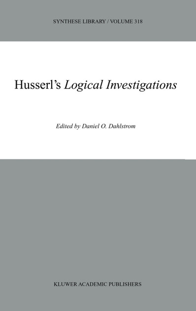 Husserl's Logical Investigations