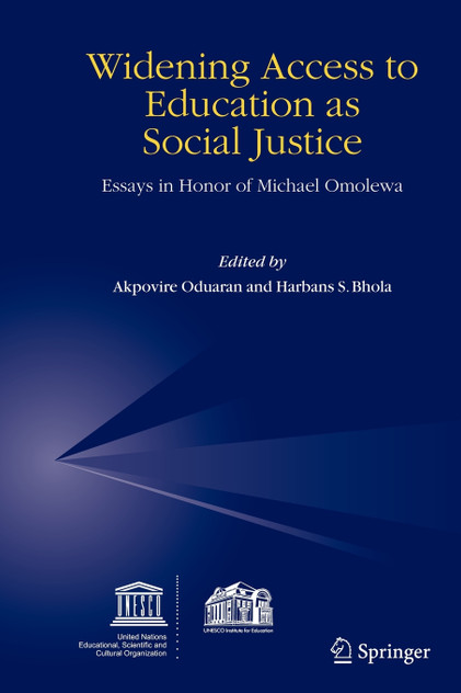 Widening Access to Education as Social Justice Widening Access to Education as Social Justice