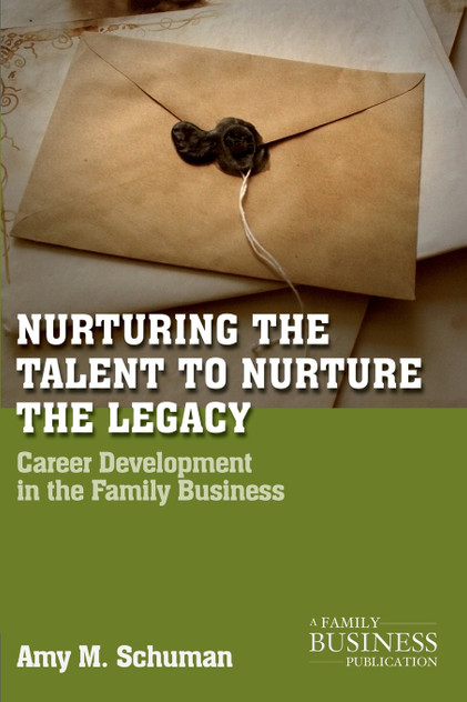 Nurturing the Talent to Nurture the Legacy Nurturing the Talent to Nurture the Legacy