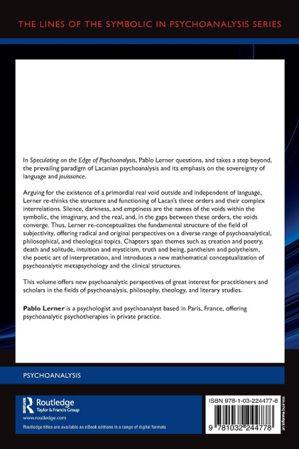 Speculating on the Edge of Psychoanalysis