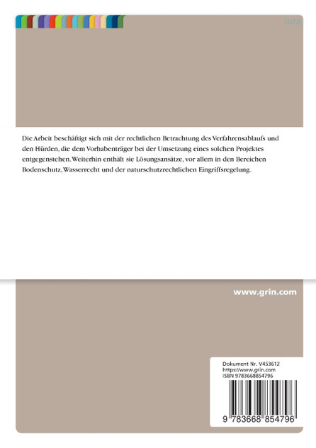 Rechtliche Betrachtung von Erdkabelprojekten auf Ebene der Höchstspannungs-Übertragungsnetzbetreiber