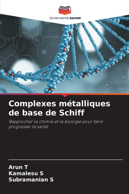 Complexes métalliques de base de Schiff