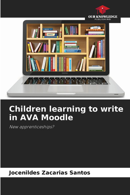Children learning to write in AVA Moodle