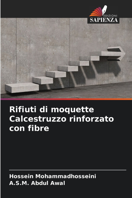 Rifiuti di moquette Calcestruzzo rinforzato con fibre