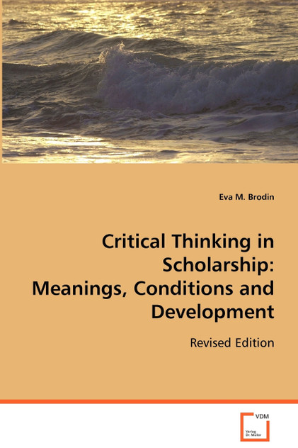 Critical Thinking in Scholarship