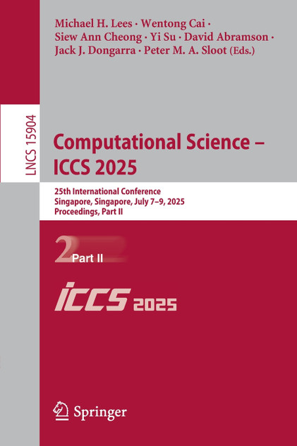 Computational Science - ICCS 2025