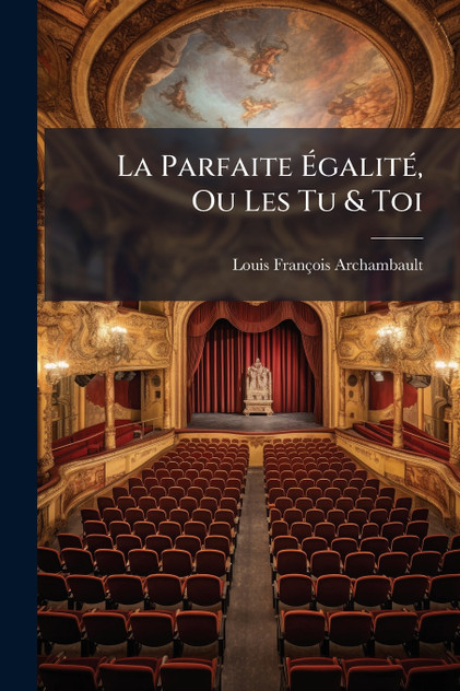 La Parfaite ÃgalitÃ©, Ou Les Tu & Toi