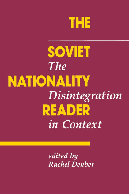 Soviet Nationality Reader
