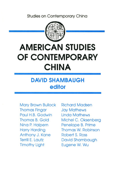 American Studies of Contemporary China