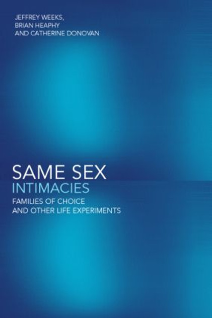 Same Sex Intimacies Same Sex Intimacies