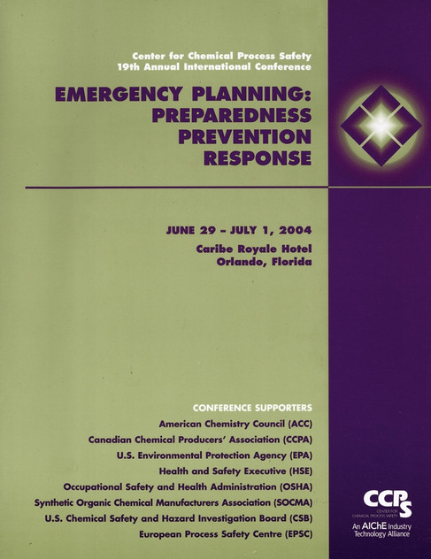 Emergency Planning Emergency Planning