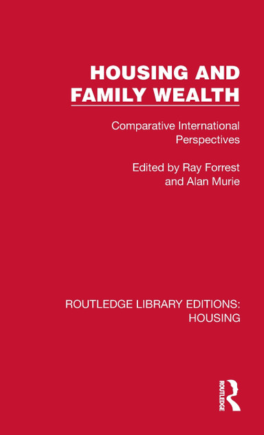 Housing and Family Wealth