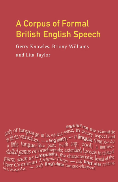 Corpus of Formal British English Speech