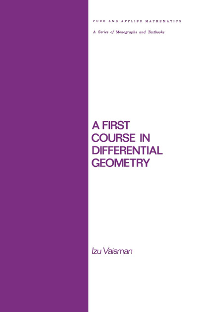 First Course in Differential Geometry