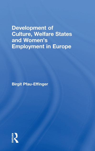 Development of Culture, Welfare States and Women's Employment in Europe