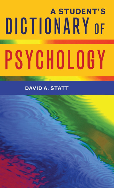 Student's Dictionary of Psychology