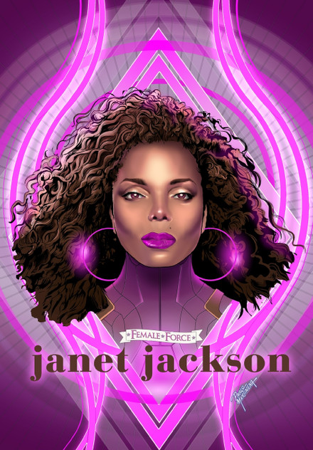 Female Force : Janet Jackson by Michael  G. Frizell (Paperback)