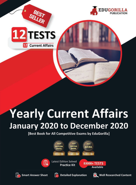 Yearly Current Affairs : January 2020 to December 2020 (English Edition) - Covered All Important Events, News, Issues for SSC, Defence, Banking and All Competitive exams by EduGorilla Prep Experts (Paperback)