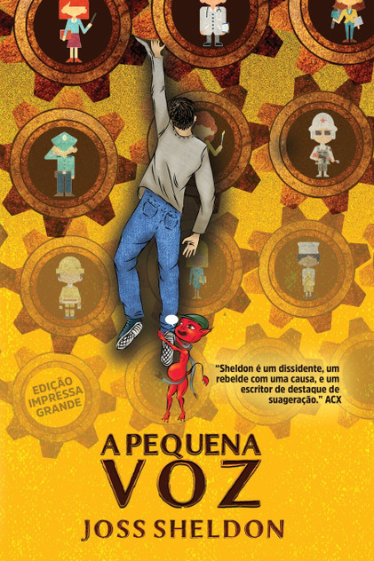 A Pequena Voz : Edição Impressa Grande by Joss Sheldon (Paperback)