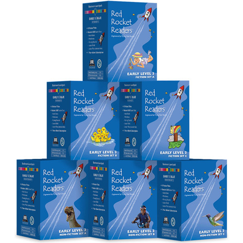 Red Rocket Readers :  Early 3 Level Blue Bookroom by Pam Holden (Multiple-component retail product, shrink-wrapped)