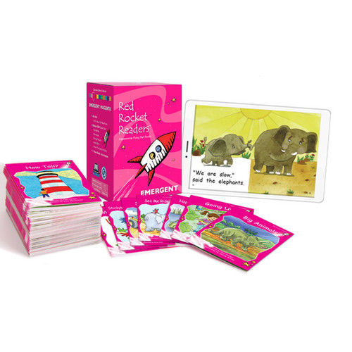 Red Rocket Readers :  Emergent Level Magenta Classroom Library by Pam Holden (Multiple-component retail product, shrink-wrapped)