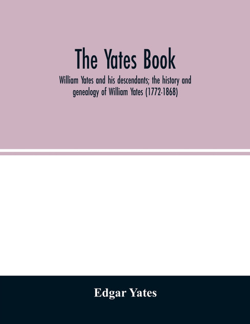 The Yates book by Edgar Yates (Paperback)