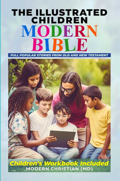 THE ILLUSTRATED CHILDREN MODERN BIBLE by Detrol-Modern Christian Press (Paperback)
