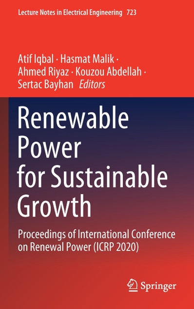 Renewable Power for Sustainable Growth by Atif Iqbal (Hardcover)