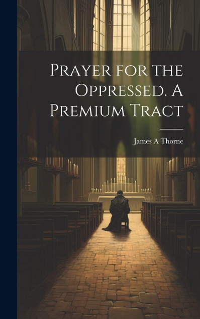 Prayer for the Oppressed. A Premium Tract by James A Thorne (Hardcover)
