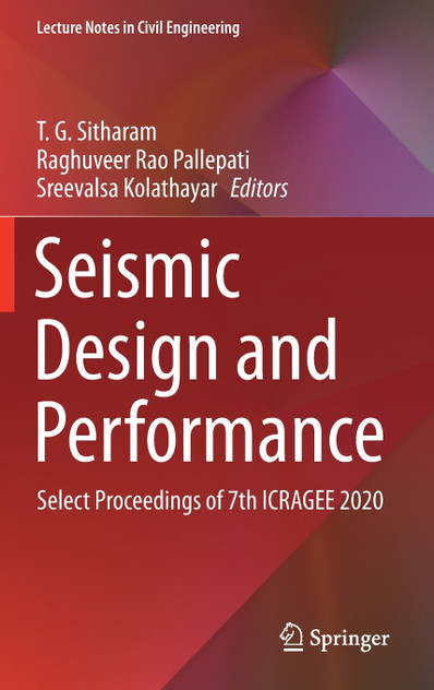 Seismic Design and Performance by T.G. Sitharam (Hardcover)