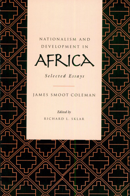 Nationalism and Development in Africa Nationalism and Development in Africa