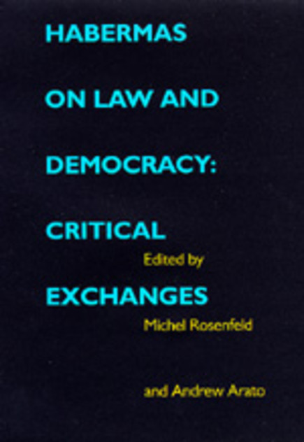 Habermas on Law and Democracy Habermas on Law and Democracy