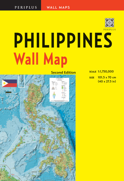 Philippines Wall Map Second Edition