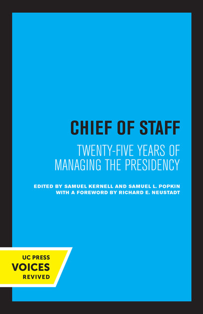 Chief of Staff Chief of Staff