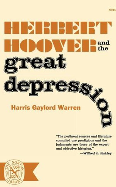 Herbert Hoover and the Great Depression Herbert Hoover and the Great Depression