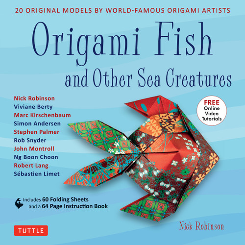 Origami Fish and Other Sea Creatures Kit Origami Fish and Other Sea Creatures Kit