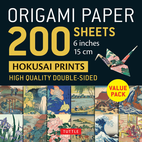 Origami Paper 200 Sheets Hokusai Prints (15 CM) Origami Paper 200 Sheets Hokusai Prints (15 CM)