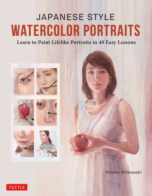 Japanese Style Watercolor Portraits Japanese Style Watercolor Portraits