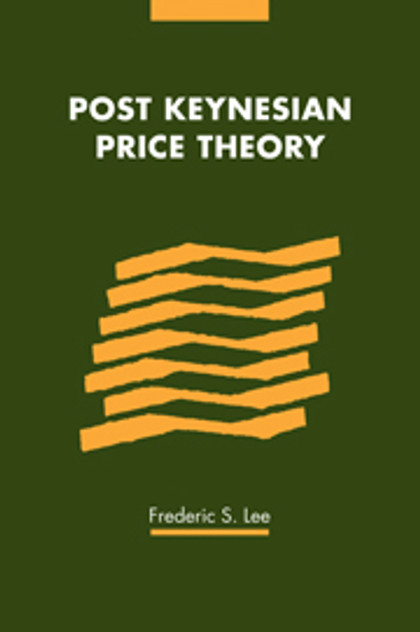 Post Keynesian Price Theory Post Keynesian Price Theory
