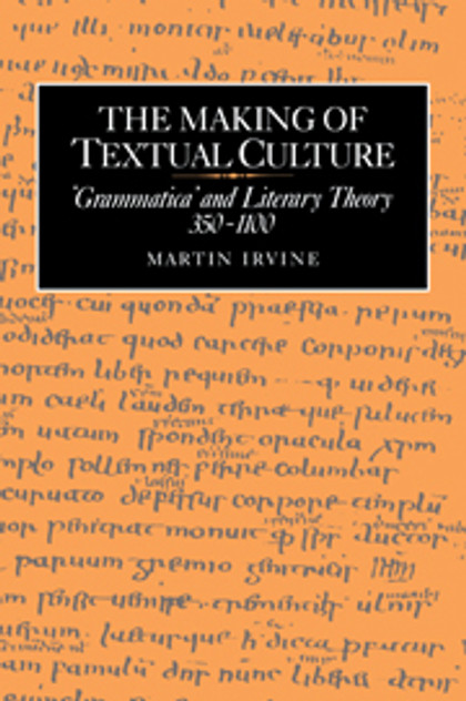 The Making of Textual Culture The Making of Textual Culture