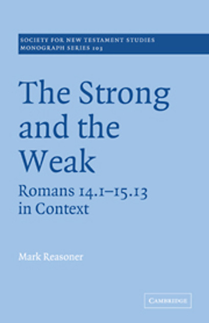 The Strong and the Weak The Strong and the Weak