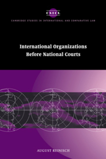International Organizations before National Courts International Organizations before National Courts