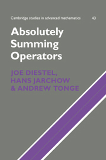 Absolutely Summing Operators Absolutely Summing Operators
