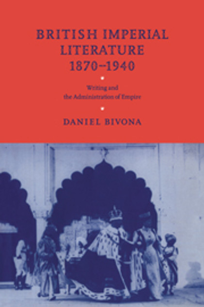 British Imperial Literature, 1870-1940