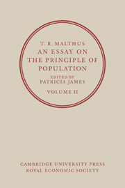 T. R. Malthus, An Essay on the Principle of Population