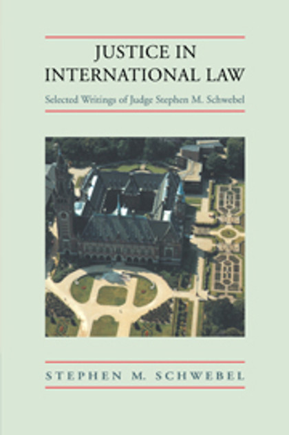 Justice in International Law Justice in International Law