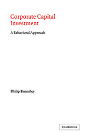 Corporate Capital Investment