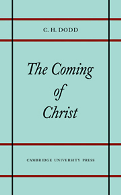 Coming of Christ Coming of Christ