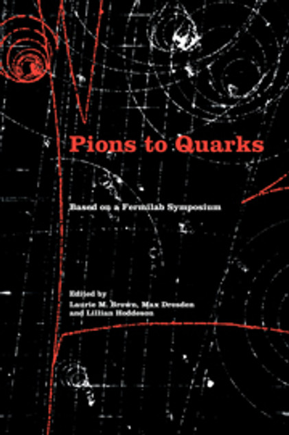 Pions to Quarks Pions to Quarks