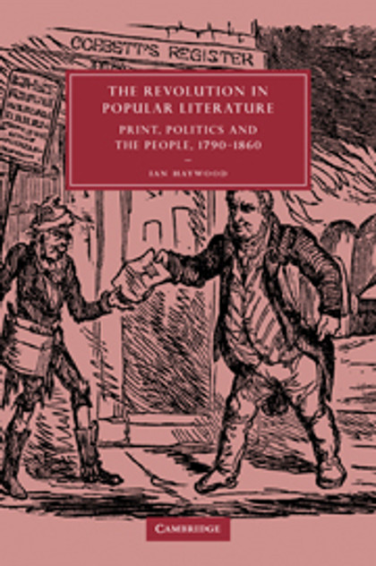 The Revolution in Popular Literature The Revolution in Popular Literature